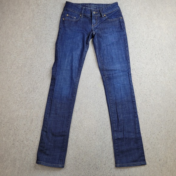 Banana Republic Denim - Banana Republic Classic Skinny Jeans Womens O Blue Dark Wash Low Rise 28x31